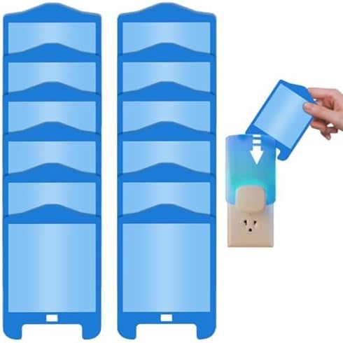 ZVVN refill cartridges for plug-in blue light with secure base fit for reliable refresh