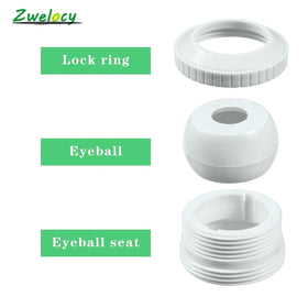 Zwelocy SP1419D rotating eyeball jet for customizable water distribution.