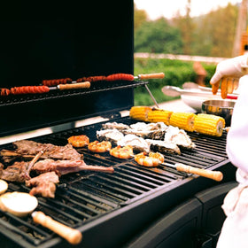 ZWYSLFCY tool-free assembly saves setup time at BBQs.