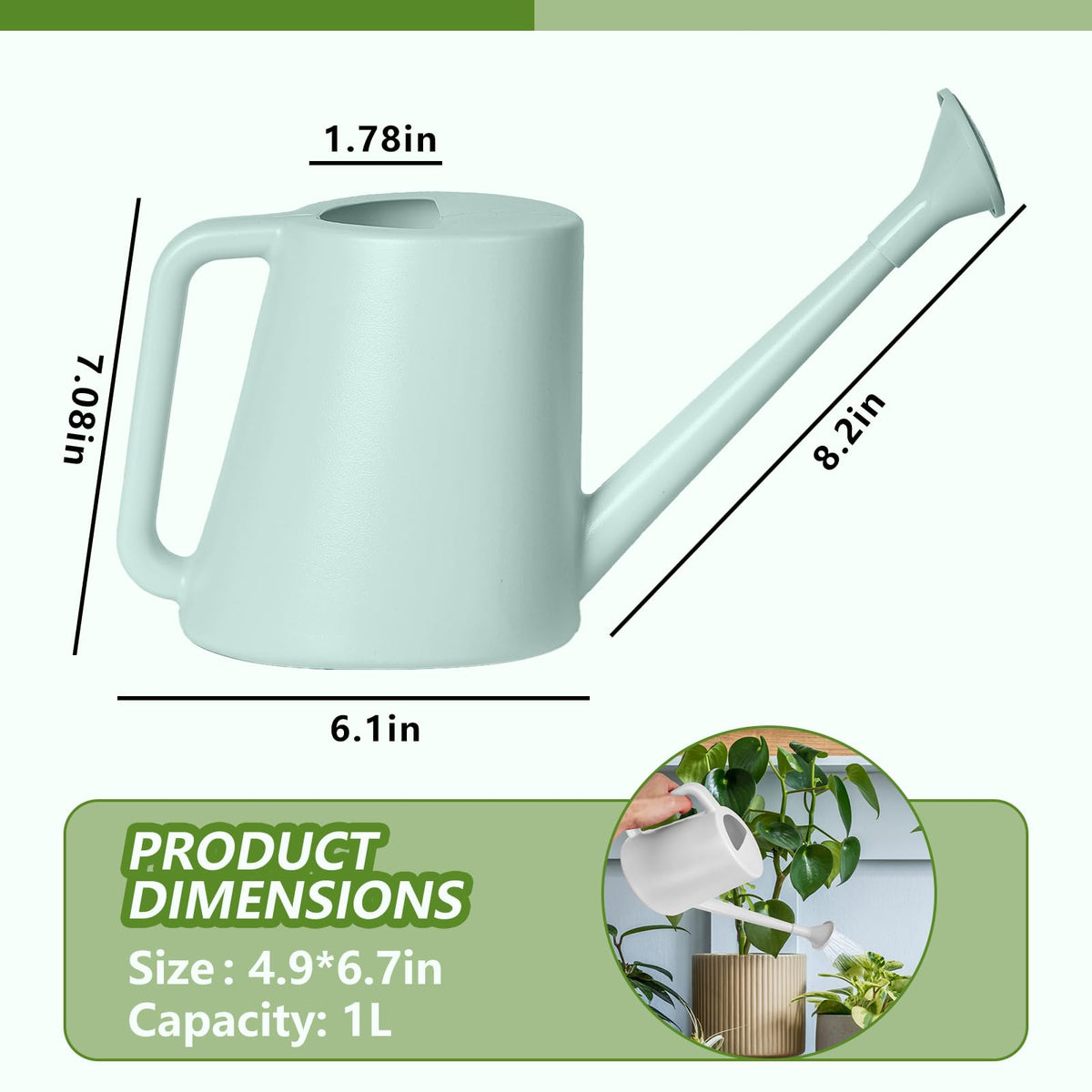 ZXJ Grip long-spout delivery helps reach roots and tight spots with minimal spills.