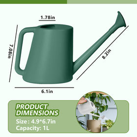 Close-up of ZXJ watering can spout reaching tight plant areas