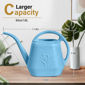 ZXJ Skye Blue half-gallon can ready for refilling with ease