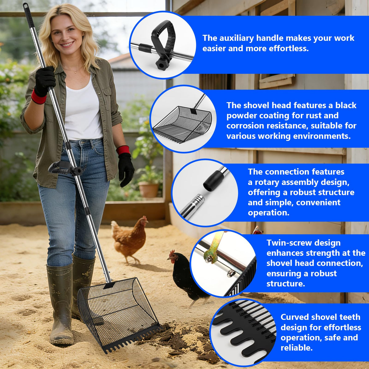 Zxweqr adjustable scoop width enables quick, precise corners and tight spaces