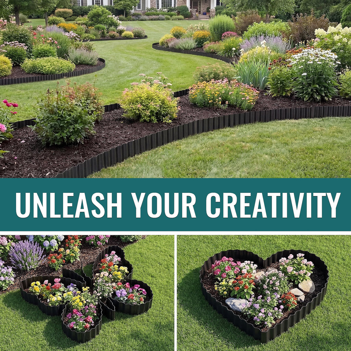 ZXZYHFTY durable and stylish edging enhances outdoor spaces.