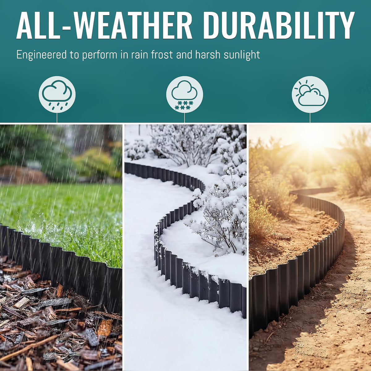 ZXZYHFTY hemmed edges ensure safe handling during installation.