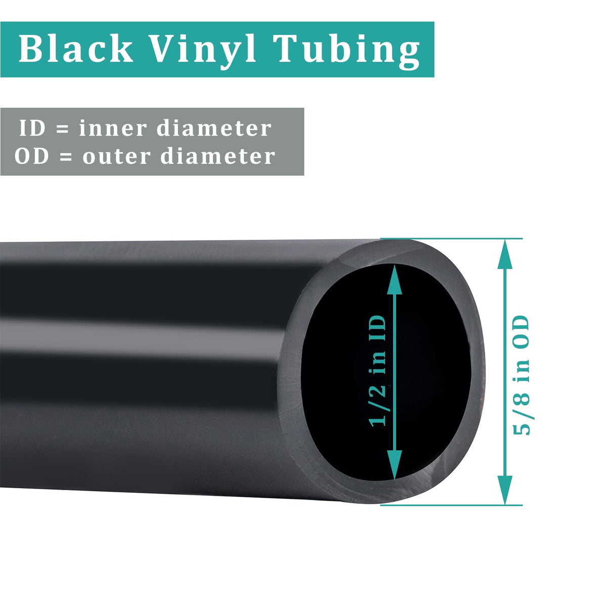 ZY-hosetube tubing cut end ready for quick installations in DIY projects