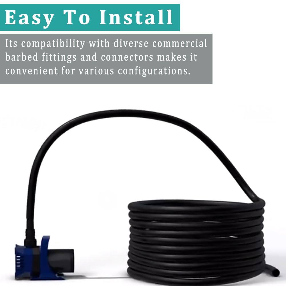 ZY-hosetube tubing in hydroponics setup for nutrient transfer