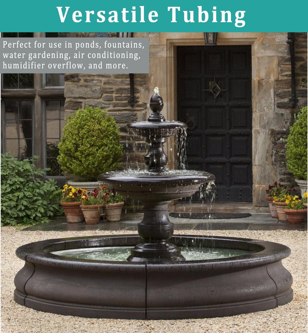 ZY-hosetube multi-purpose tubing for water and gas transfer.