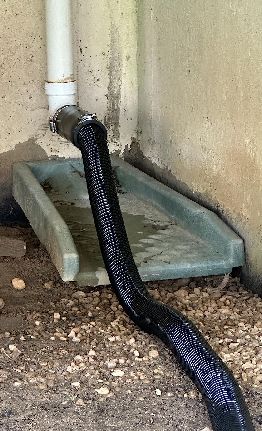 ZY-hosetube Pond Hose blends into landscape while powering pond features