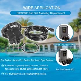 Zymurgoes salt cell for TruClear11KU with simple DIY installation.