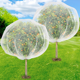 ZYP 2PCS Fruit Tree Netting ultra-fine mesh shields blossoms while preserving airflow.