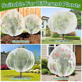 Easy access for watering and inspection with ZYP 7x6ft netting.