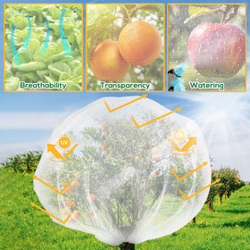 ZYP reusable netting folds flat for compact seasonal storage and quick setup.