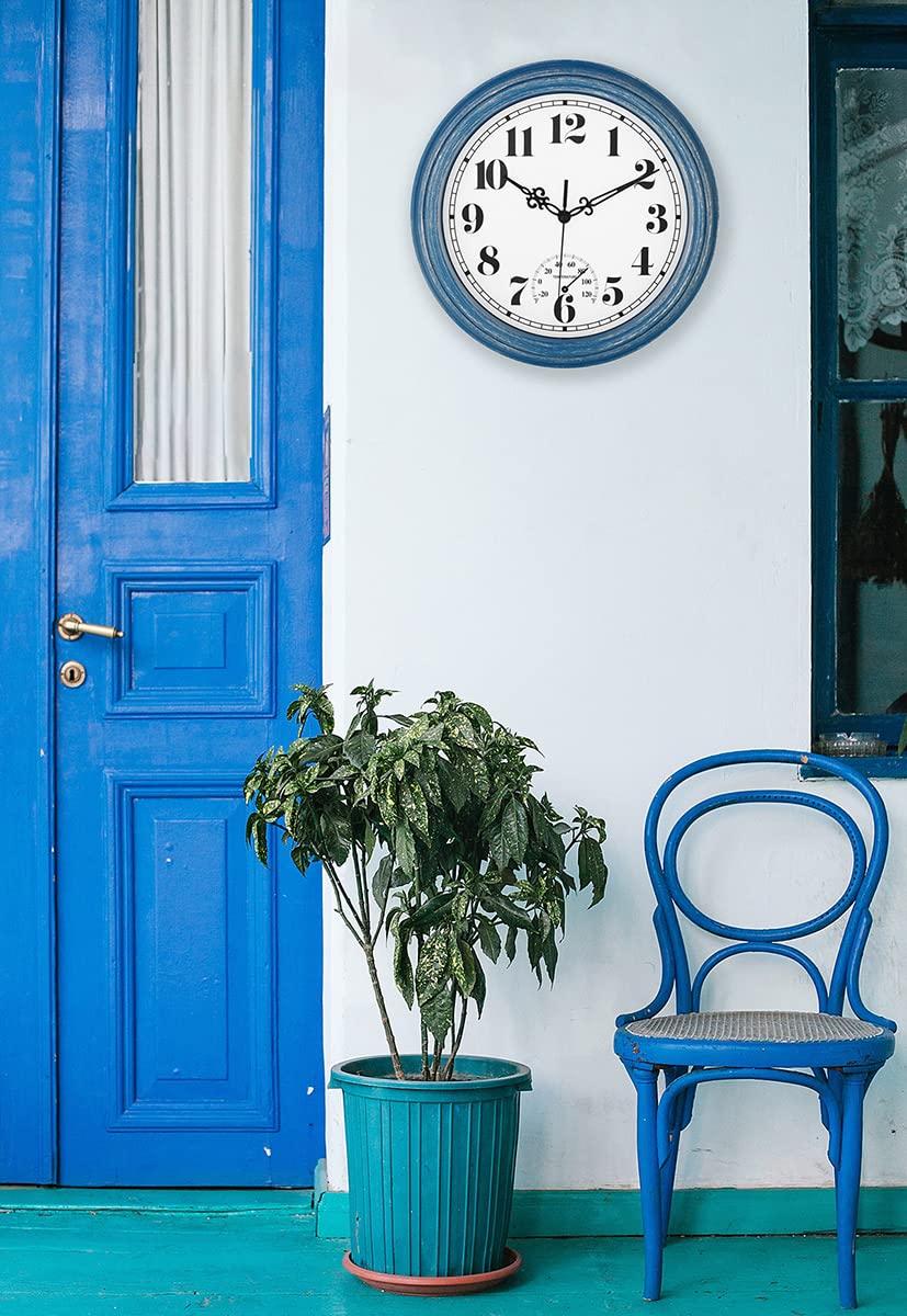 Zyzamay poolside clock, water resistant and ready for deck days.