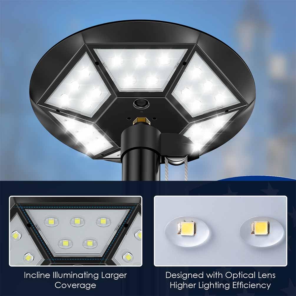ZZE 3000-lumen LED provides bright flag visibility