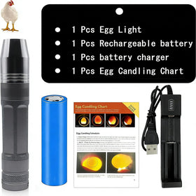 ZZBUY Egg Candler Light features waterproof design for daily farm use