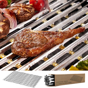 ZZFENGKR 15-pack BBQ liners pack shot for quick cleanup after grilling