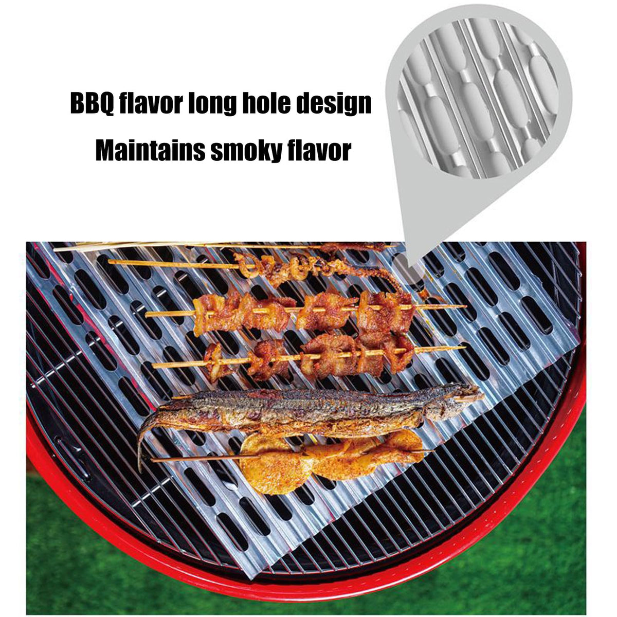 ZZFENGKR 15-pack ideal for grilling vegetables and meats
