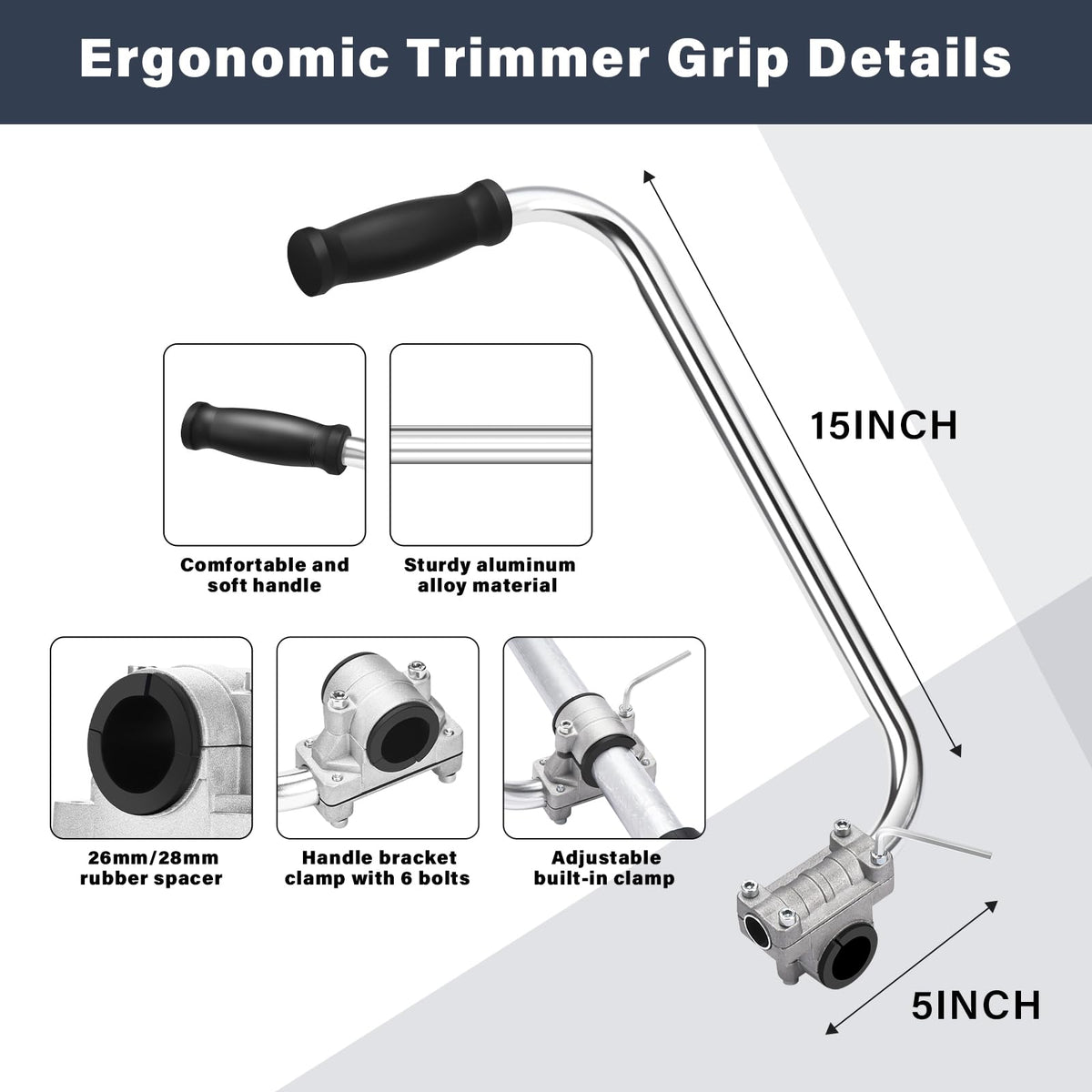 ZZM adjustable shoulder harness supports long trimming sessions