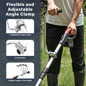 ZZM trimmer clamp with included Allen wrench for quick setup