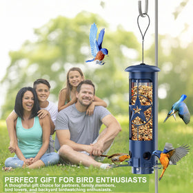 ZZOOEE star-accent design enhances curb appeal for outdoor spaces.
