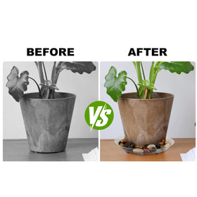 ZZPYXIA plant saucer is durable and reusable for daily use.