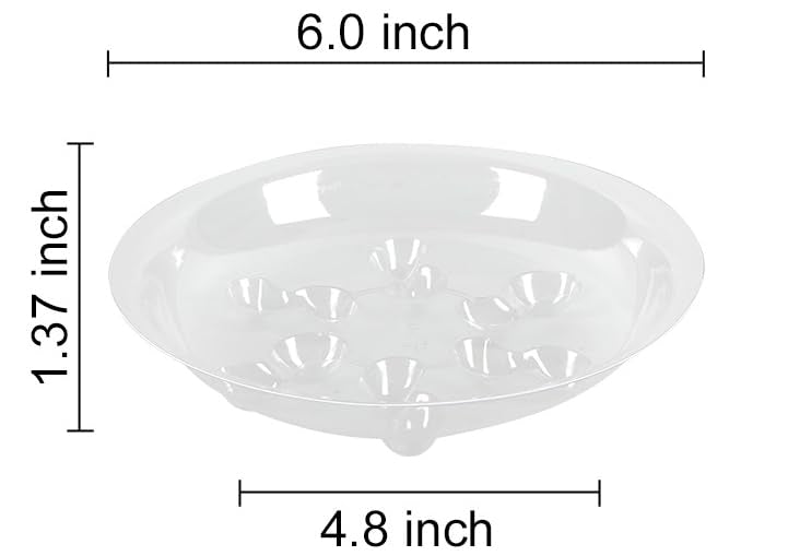 ZZPYXIA plant saucer with feet raises pot to guard surfaces